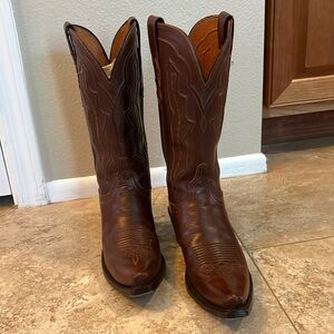 Lucchese Beautiful Brown 1883 Boots in Size 7B EUC